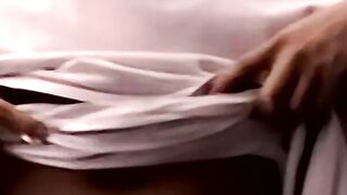 Amateur masturbator Pearl comes hard after solo session