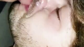 Bareback Amateur Takes Big Cock Bareback and Swallows