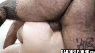 DaddiesPorno.com - Let stepdaddy feel your love with those rock hard cock