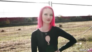 GERMAN SCOUT - Skinny Redhead Casting