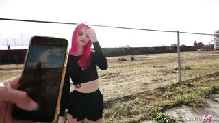 GERMAN SCOUT - Skinny Redhead Casting