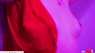 Blonde pornstar Amber Moore offer stud a student fantasy