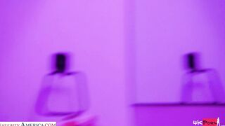 Blonde pornstar Amber Moore offer stud a student fantasy