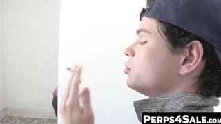 Perps4Sale.com - Kinky gay Dylan Hayes barebacked by BBC officer Dillion Diaz