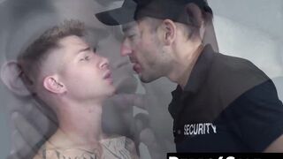 Perps4Sale.com - Tattooed stud Zak Bishop dominated horny officer Jace