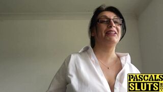 Busty plump mature lady dominated and pounded super hard