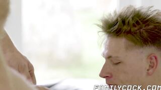 Beautiful stepson hammered hardcore by horny big dick daddy