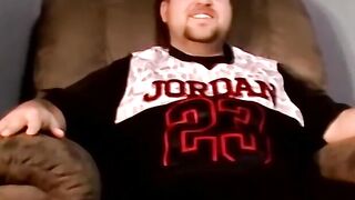 Horny fat guy gets intense BJ in kinky interracial encounter