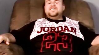 Horny fat guy gets intense BJ in kinky interracial encounter