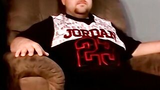 Horny fat guy gets intense BJ in kinky interracial encounter