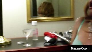 Twat Creaming Cambodian Mom Maxine X And Fucked Fiend Anna Share two Dicks!
