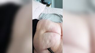 Scottish bimbo Sara has first punishment for a while