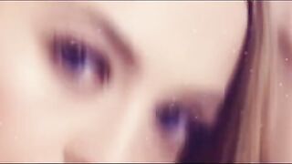 Bae Slim Blonde Eighteen Loves Masturbating Her Bald Twat