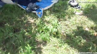 big black cock outside sex with red haired