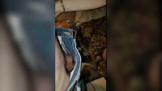 She blows him off to demand anal from her bf