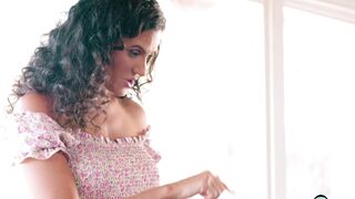 MILF stepmom has a secret relationship