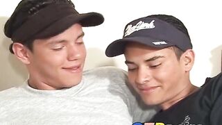 Cute horny latin twinks Trend and Xavier hitting it