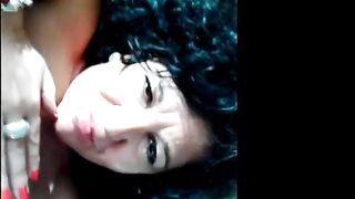 Big-Nipple Mom Fucked on the Sofa