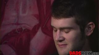My tight hole is filled with the hot daddy Jonathan Blue dick at the club