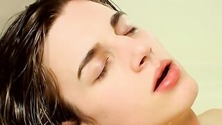 Hot chainsmoker Ayden James rubbed his smooth butthole and stroked his cock in the tu