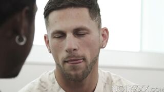 Hung DeAngelo Jackson sweeps my ass and balls with his tongue before penetrating me
