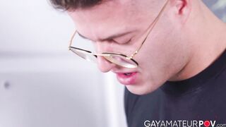 Gorgeous Olivier Robert had his fingered and drilled by his muscular fuckbuddy Olivie