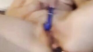 Blonde Milf Masturbates on Webcam for Her Husband
