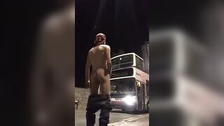 Exhibitionist Twinks Masturbating Outdoors