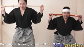 Cock swordsmanship between Japanese Rio and Kosuke is perfected