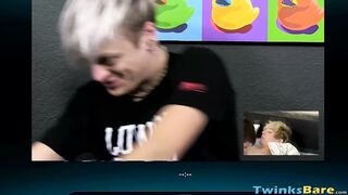 Dakota White hosts a live bareback gay fucking party