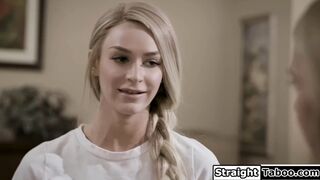 Ahole watches gf licking big tit stepmom