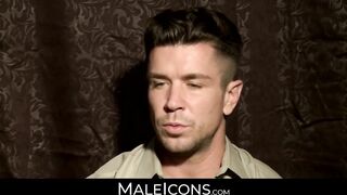 MaleIcons.com - Seth Santoro on top, riding Jesse Vos' big dick with passion and inte