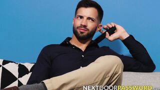 Muscular Dakota Payne gave Jock Casey Everett a kinky footjob before ramming him in b