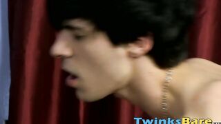 Barely legal twink banging his tight boyfriend raw