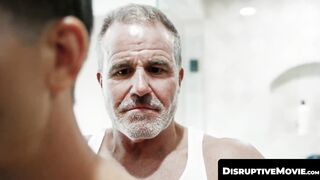 DisruptiveMovie.com - Stepdad Dale Savage deepthroats stepson Brandon Anderson's mass