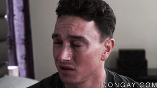 Latino muscle Billy Santoro rimmed before anal sex
