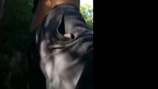 Old Daddies Bareback in the Great Outdoors