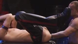 Andy is a real fisting pro, and thisscene is an extended punch fist session that lets