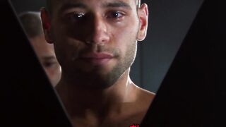 Gorgeous man Tony Buff blows his hot cum juices at the back of his captive