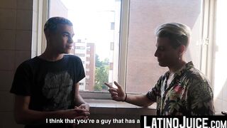 LatinoJuice.com - Skinny twink Ayun rammed by straight Latino Edipo Rey