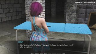 Lancaster Boarding House | Turned On teenagers skank with Bombshell tiny