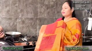 Indian Bhabhi Cheat Husband Fucked By Boyfriend Threesome Sex