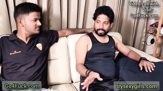 Indian Bhabhi Cheat Husband Fucked By Boyfriend Threesome Sex