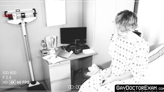 Doctor Beaux Matthews cures Skylar Finchs fatigue after a hardcore bareback ass fucki