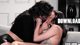 Sexy babe got fucked by horny lesbian