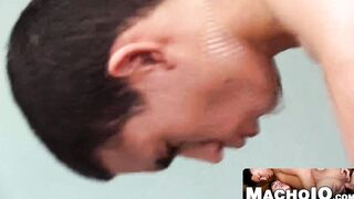 MachoIO.com - Tomas takes his bottom slut from behind, fucking him hard