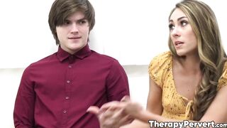 Syren De Mer is a MILF therapist who has a special way of helping Mackenzie Mace and