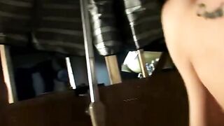 FuckingStraightBoys.com - Basement FMM group sex with eager dick riding