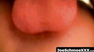 JoeSchmoeXXX.com - Two horny amateur dudes suck and fuck each other in bed