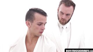 Love4Porn Com Presents BabeMissionary Com Handsome Mormon Elder